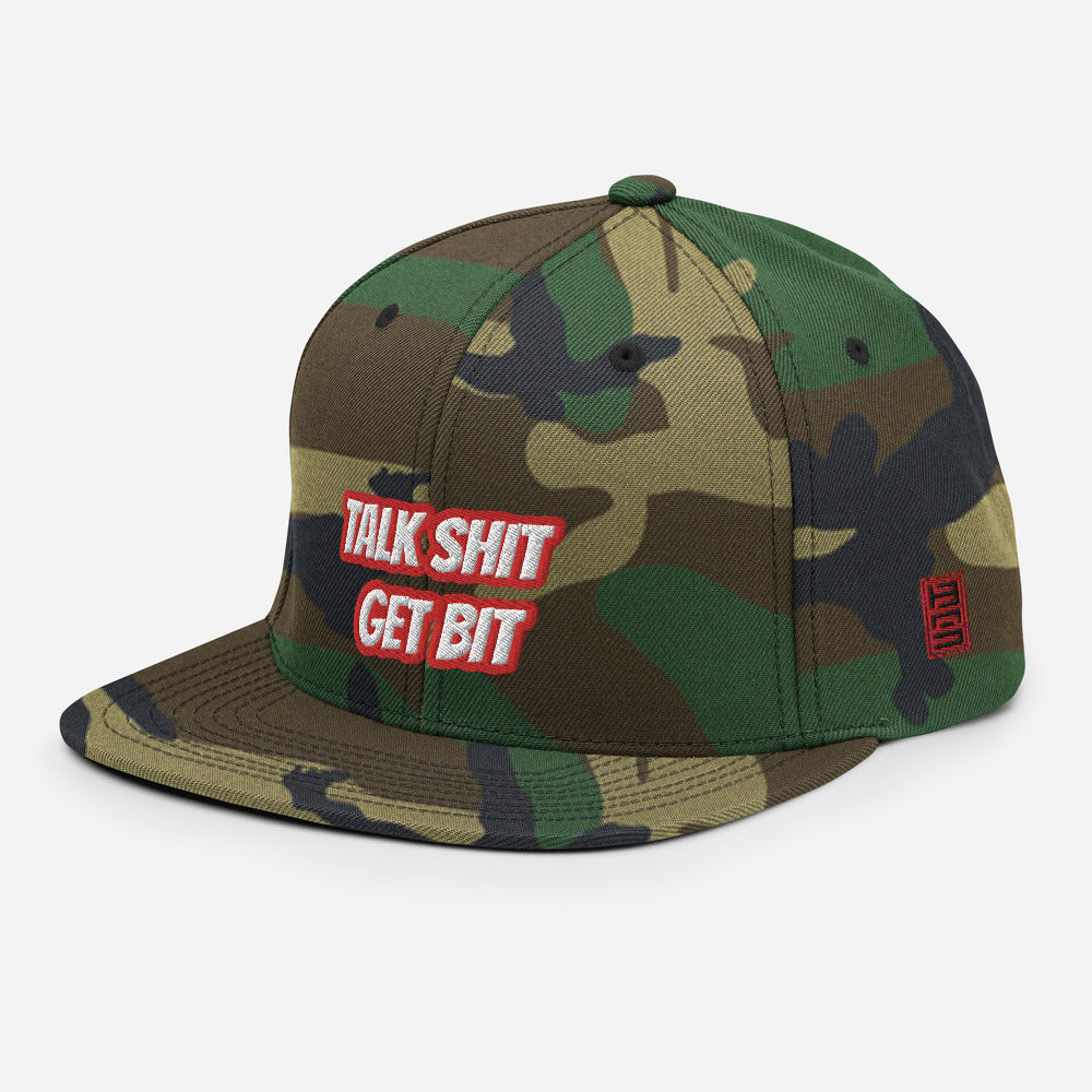 Talk Shit Get Bit Snapback