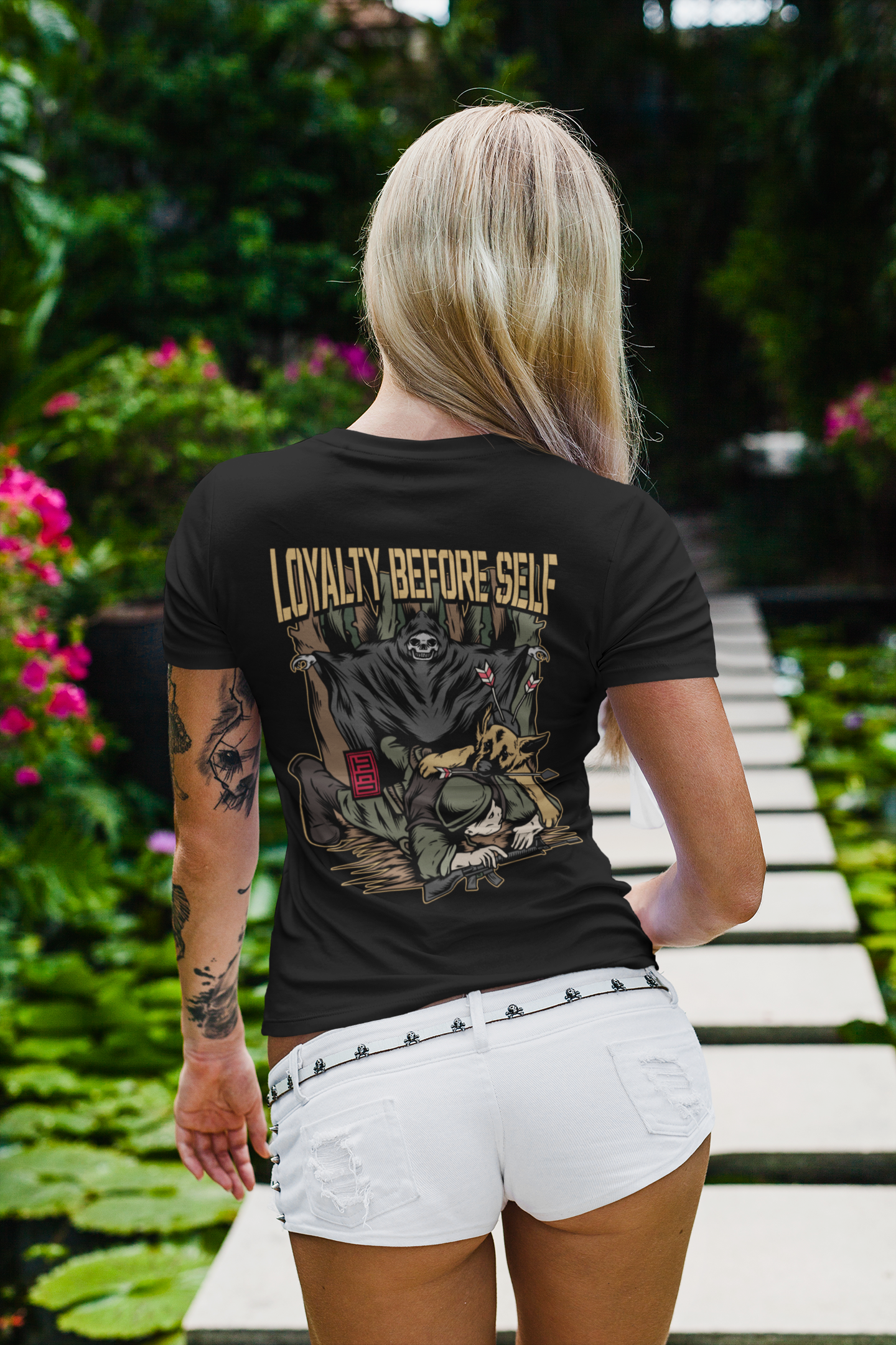 LOYALTY BEFORE SELF UNISEX TEE